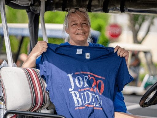 Older voters love Joe Biden