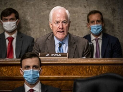 Texas Sen. John Cornyn is facing his first real challenge from newcomer MJ Hegar