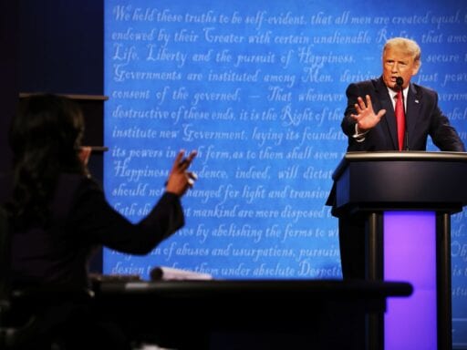 In the final debate, Trump interrupted twice as much as Biden