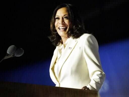Kamala Harris: “I may be the first woman to hold this office. But I won’t be the last.”