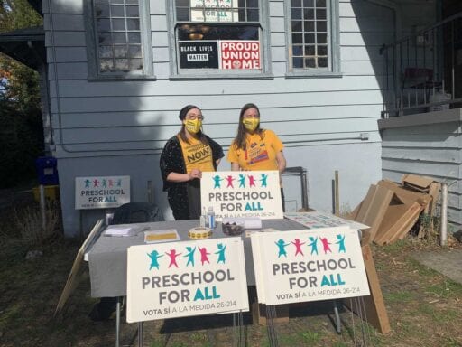 What this Oregon county’s “preschool for all” victory means for child care in America