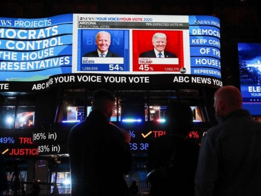 Non-Americans have bet millions of dollars on the 2020 election