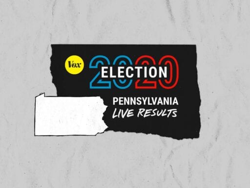 Pennsylvania is still counting its votes. Vox has live results. 