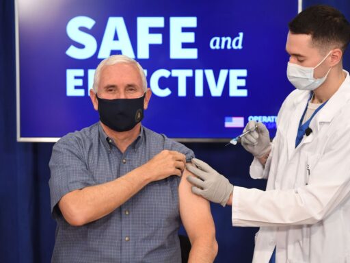 Pence got the Covid-19 vaccine to build confidence in it. Trump supporters could use more of it.