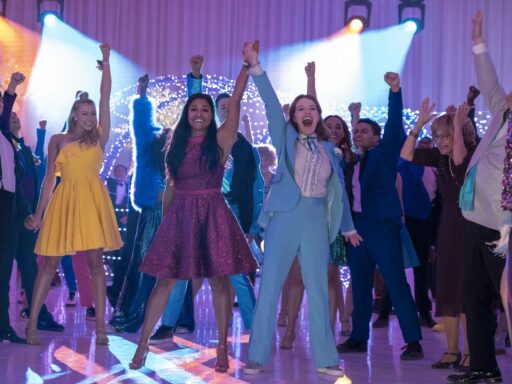 Netflix’s new musical The Prom won’t solve small-town bigotry. But it’ll have fun trying.
