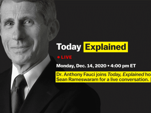 RSVP now: Dr. Fauci joins Today, Explained for a live conversation