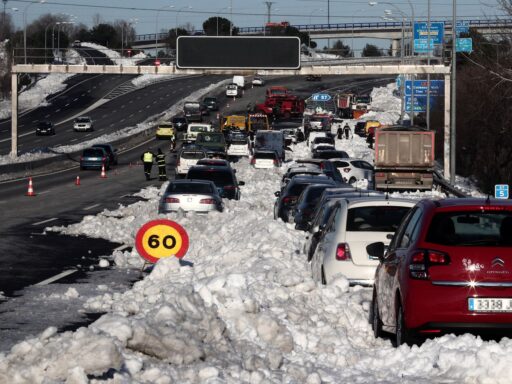 Spain is still digging itself out from its worst snowstorm in 50 years