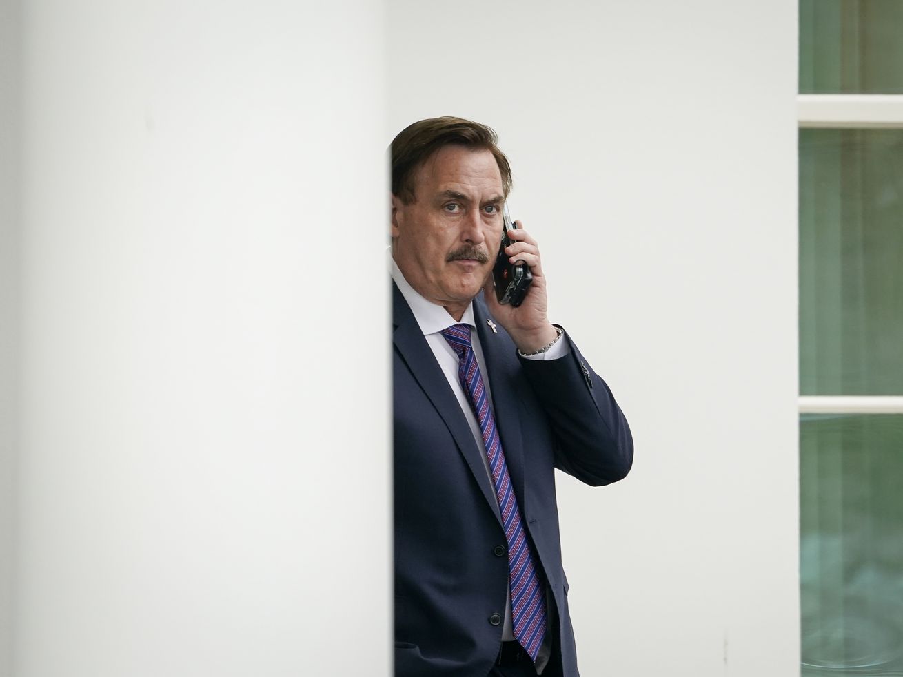 Newsmax just canceled MyPillow’s Mike Lindell live on air