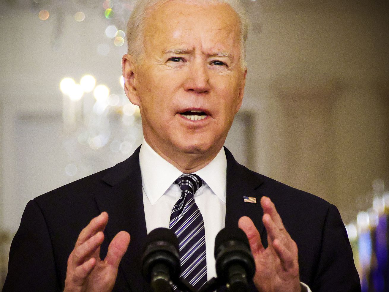 “It’s un-American. And it must stop”: Biden denounces anti-Asian racism