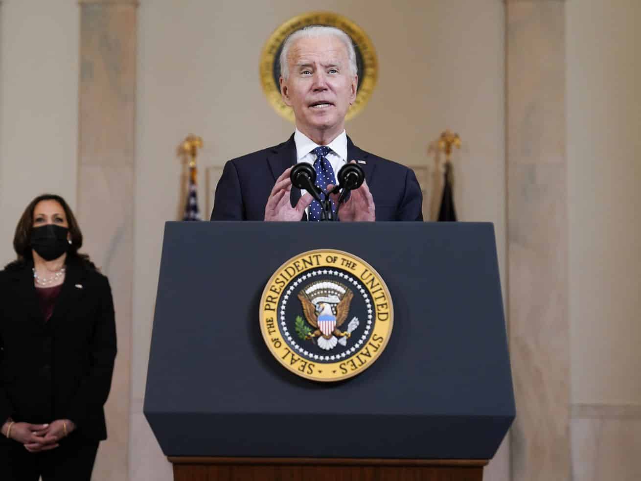 Biden urges Congress to not look away from George Floyd