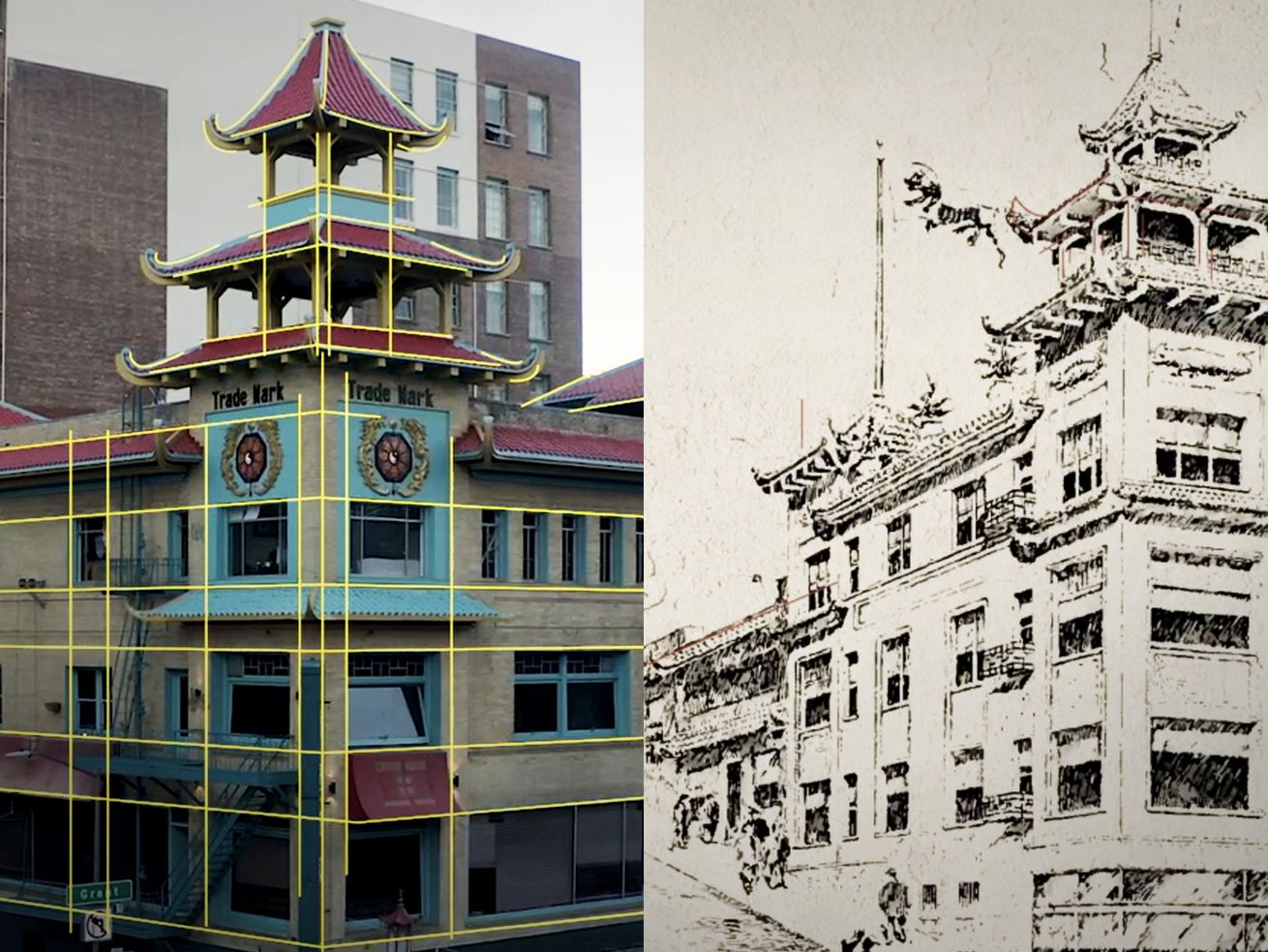 The surprising reason behind Chinatown’s aesthetic
