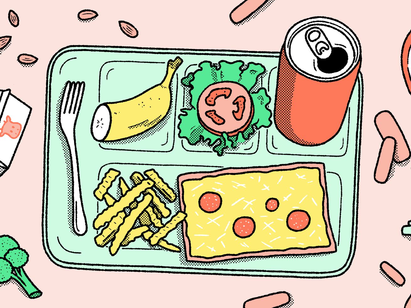 Why school lunches feel like they’re frozen in time