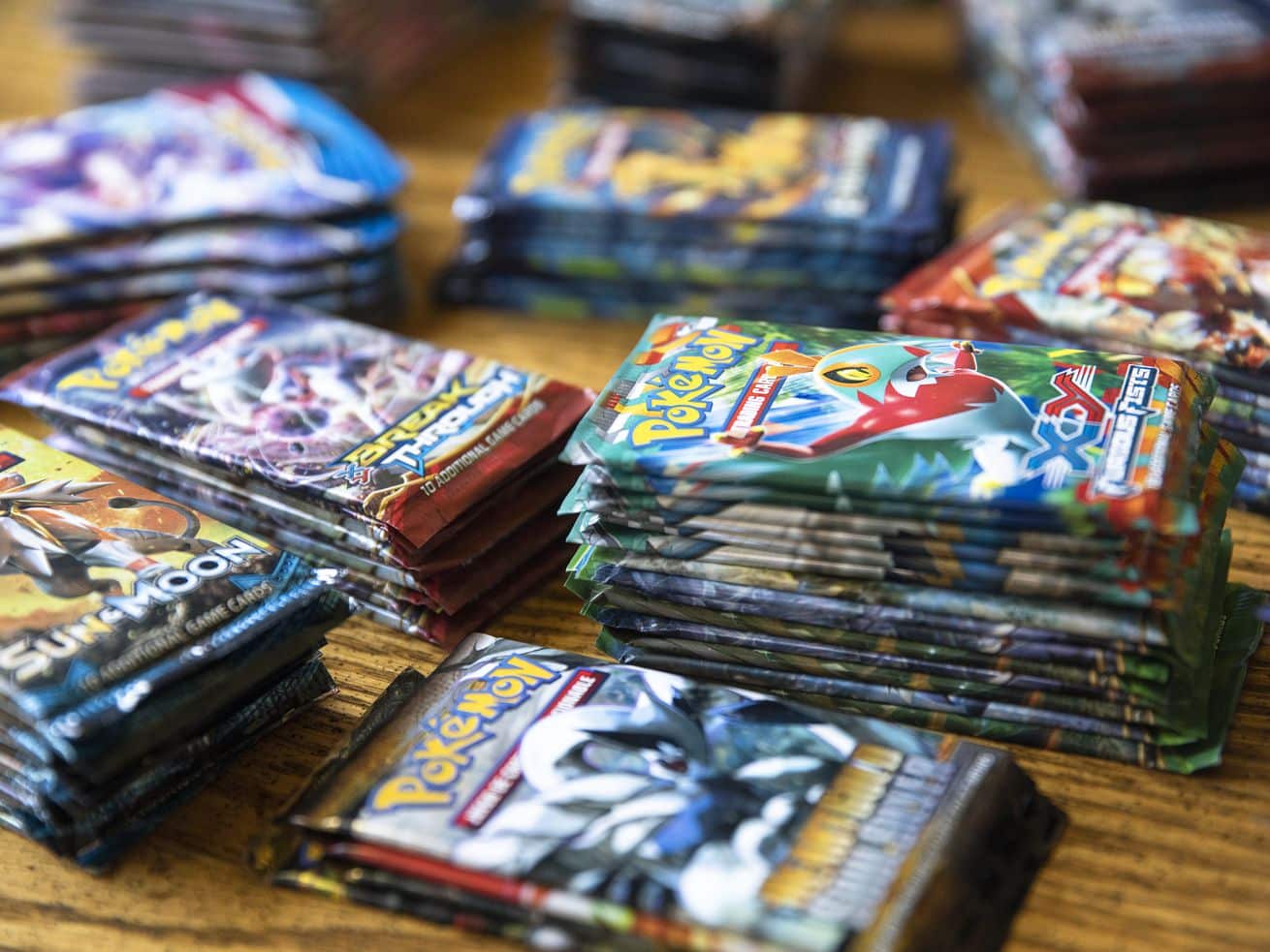Trading cards are big business now. Blame the adults. 