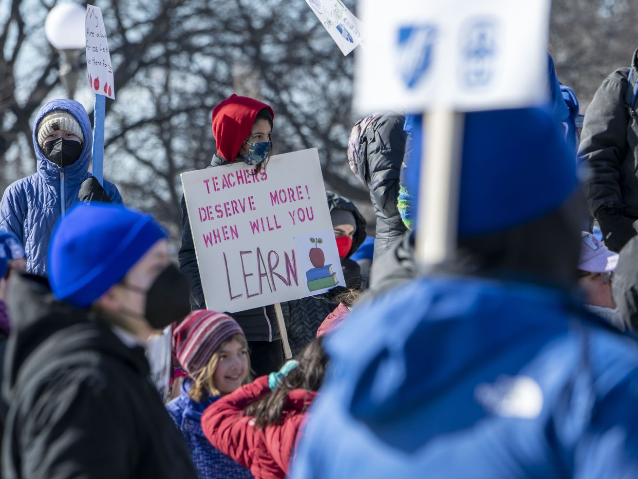 Teachers across the country are demanding better pay and support