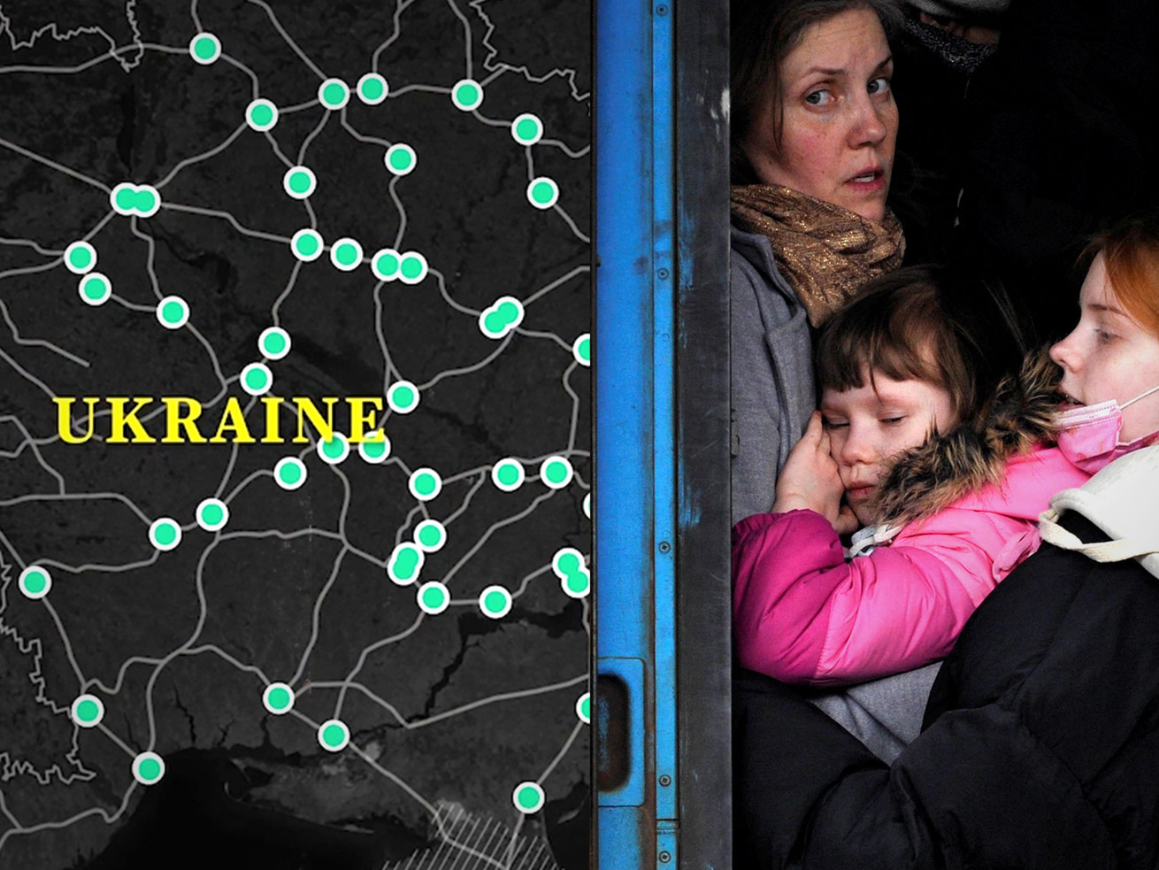 What it’s like to flee Ukraine