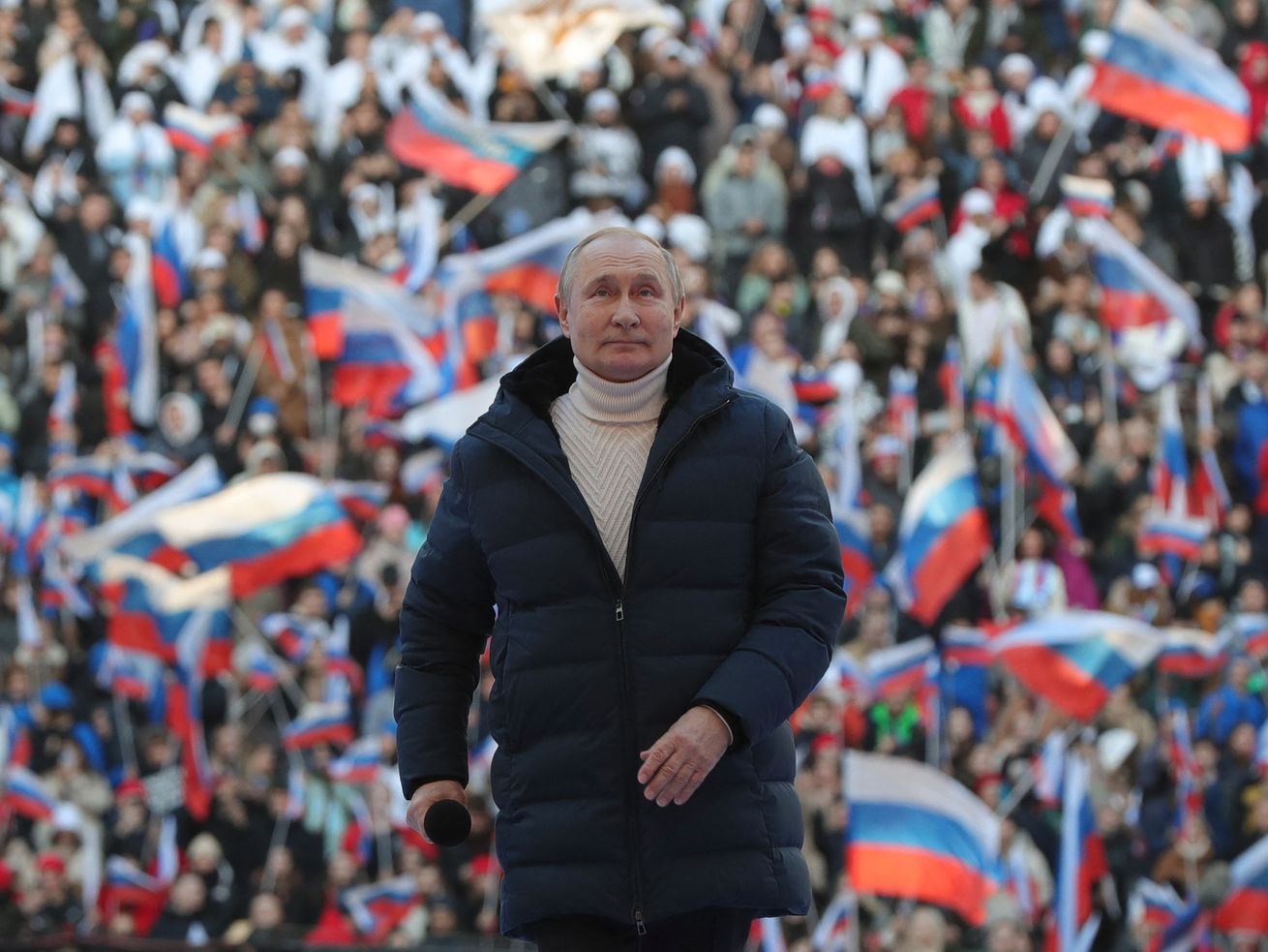 The isolation of Vladimir Putin