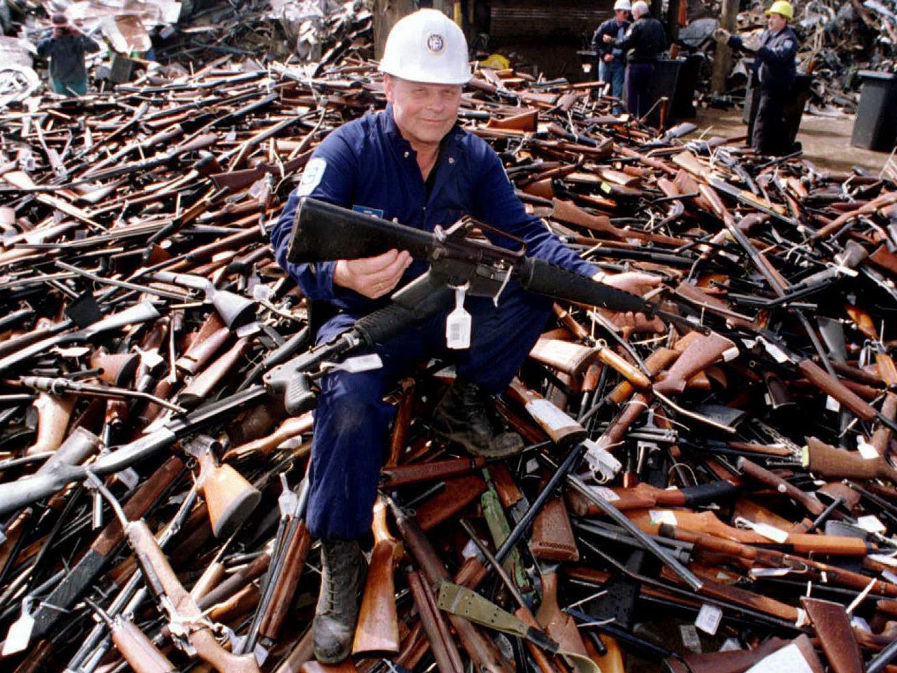 Australia confiscated 650,000 guns. Murders and suicides plummeted.
