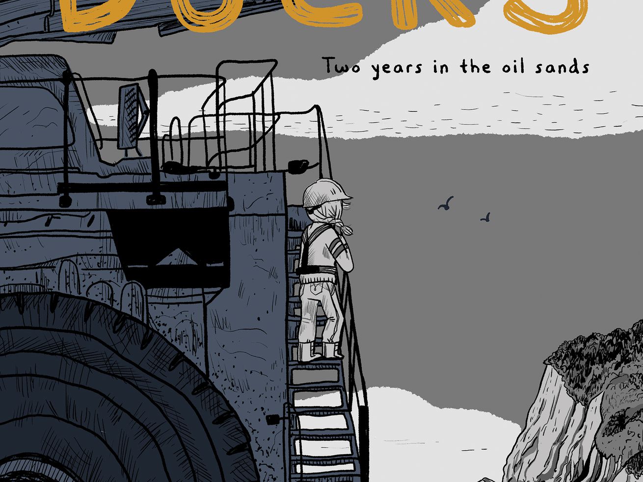 In Ducks, Kate Beaton of Hark! A Vagrant goes bleak and desolate