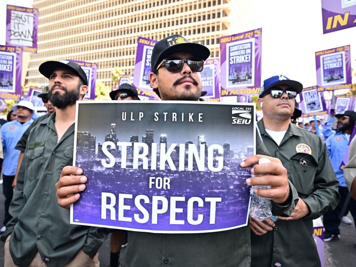Why thousands of LA service workers are on strike