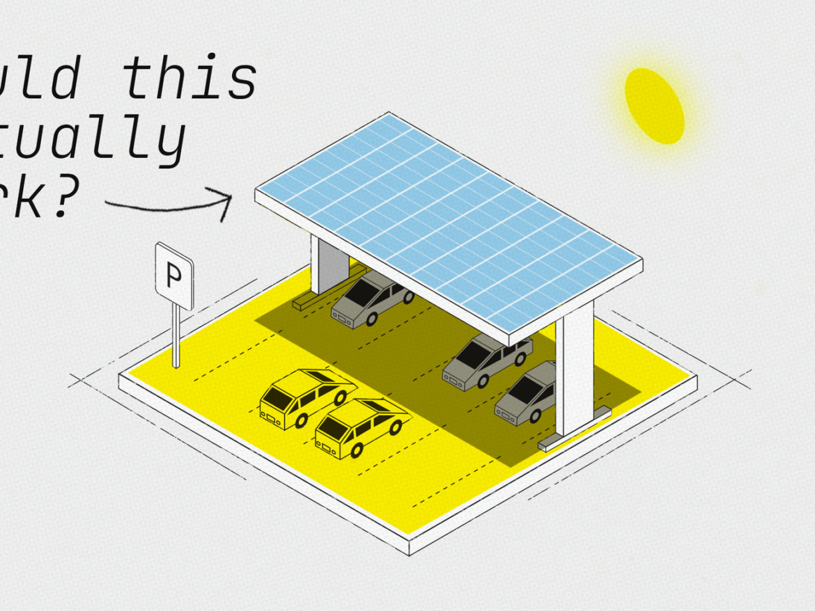 How to fight climate change with parking lots