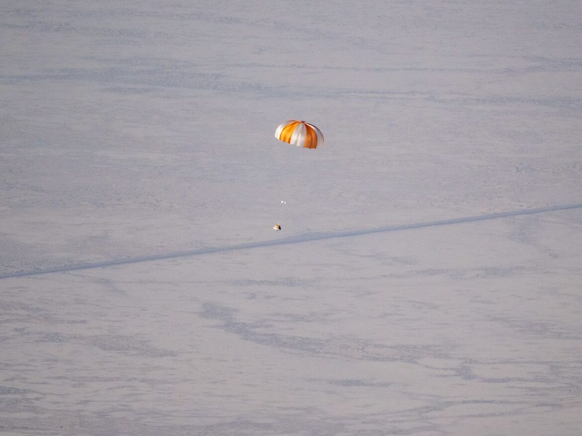 A NASA asteroid sample just landed on Earth. It holds clues about the origins of life.