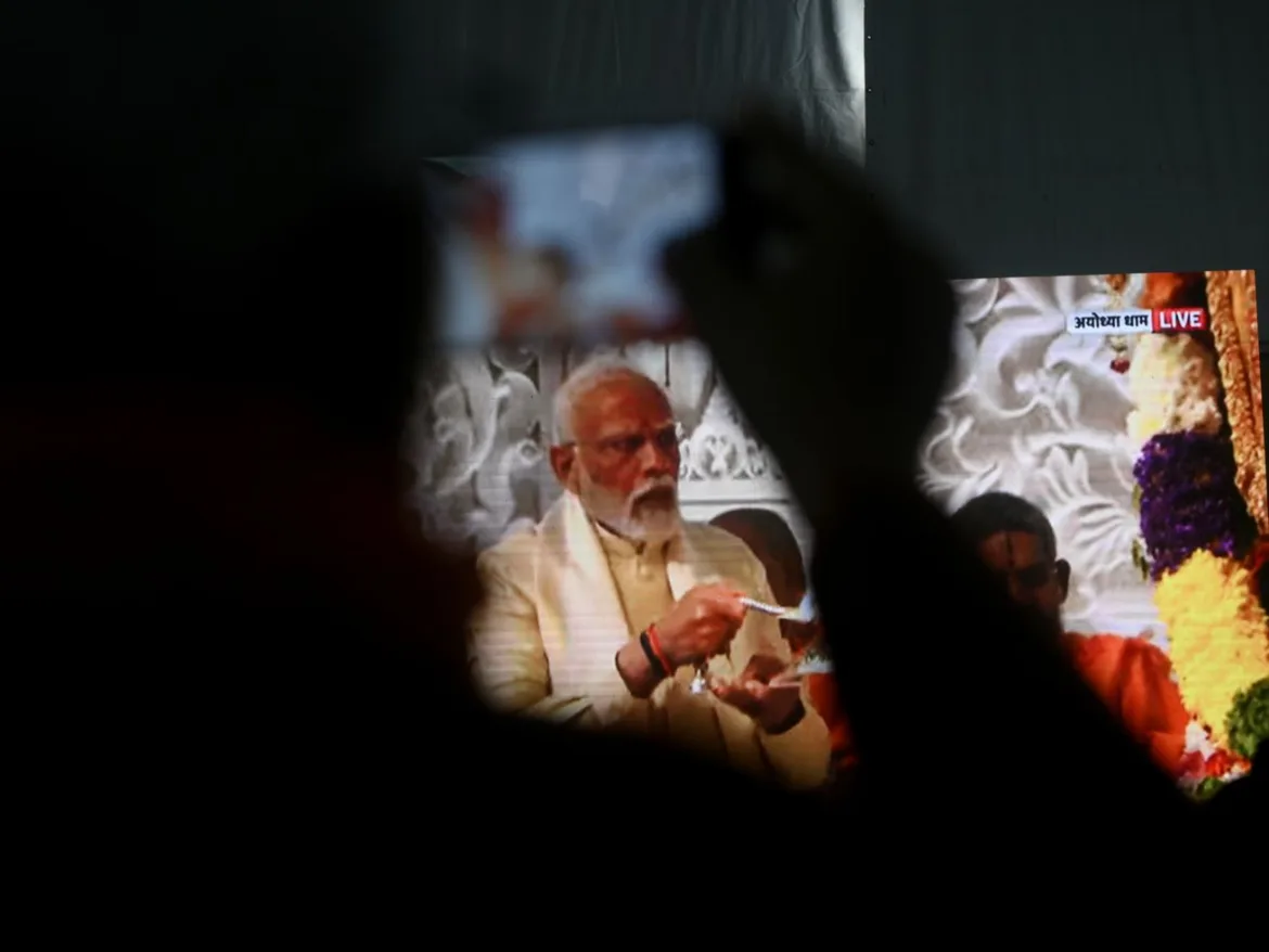 Narendra Modi is celebrating his scary vision for India’s future