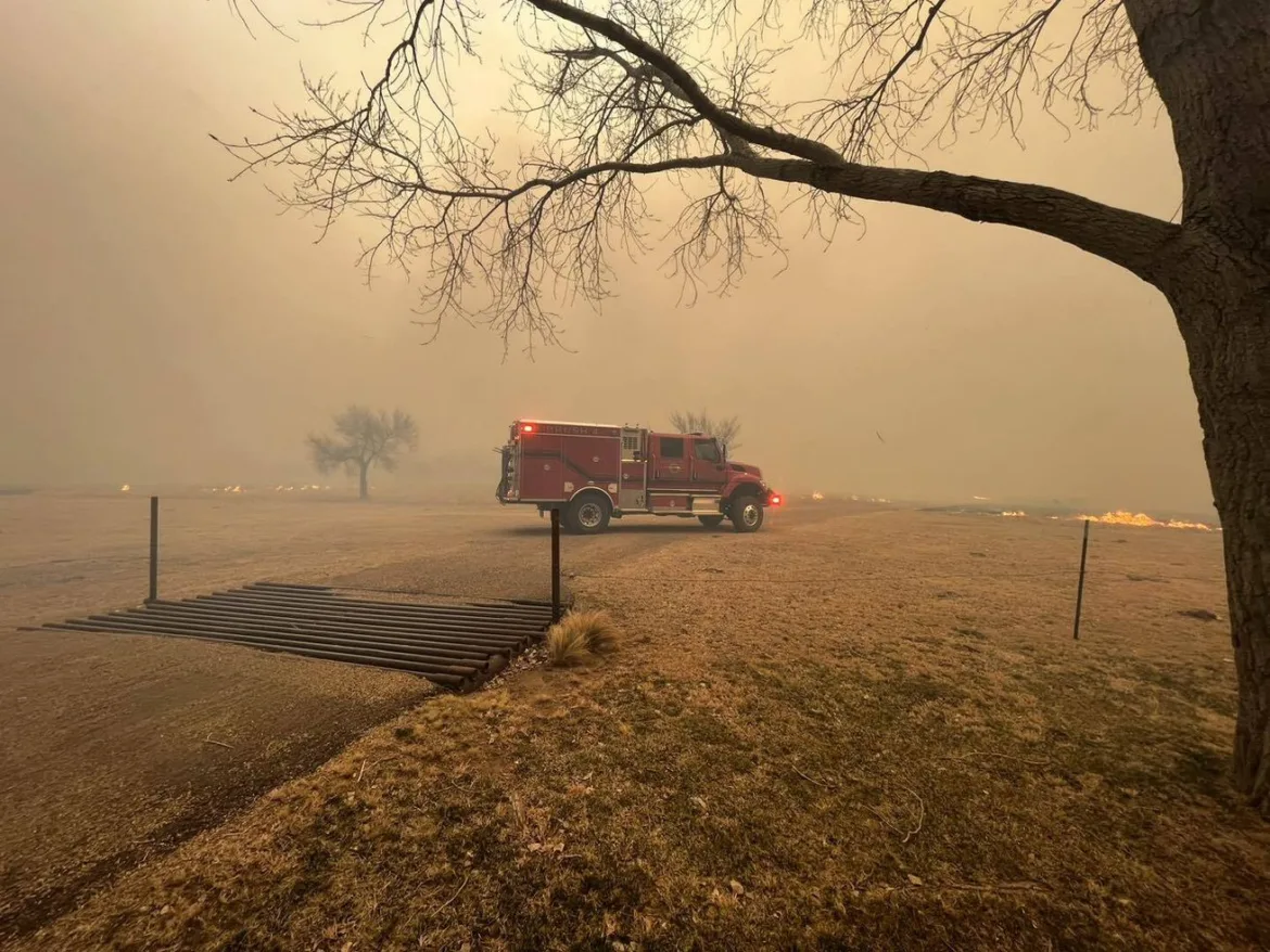 Texas fires happen in the winter. Just never at this scale before.