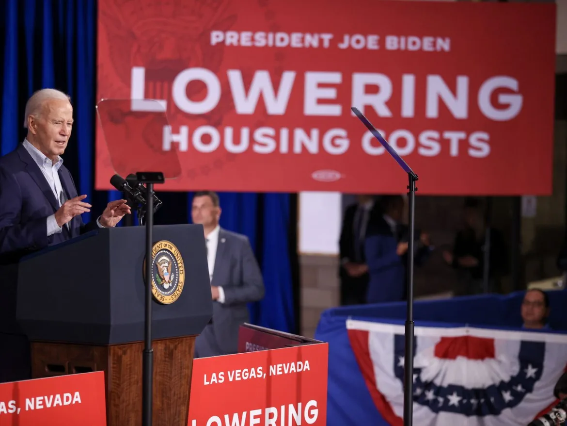 Biden wants to campaign on housing. He also sort of has to.