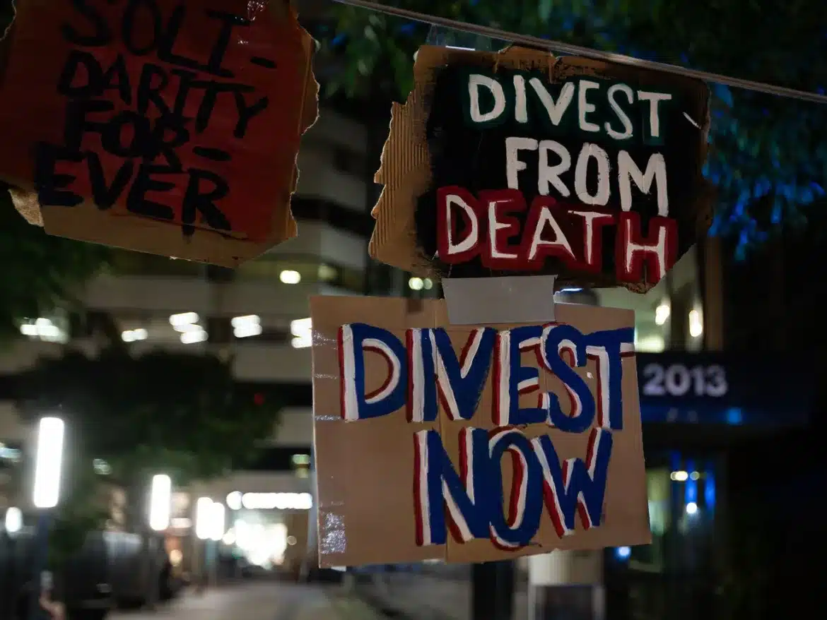 What does divesting from Israel really mean?