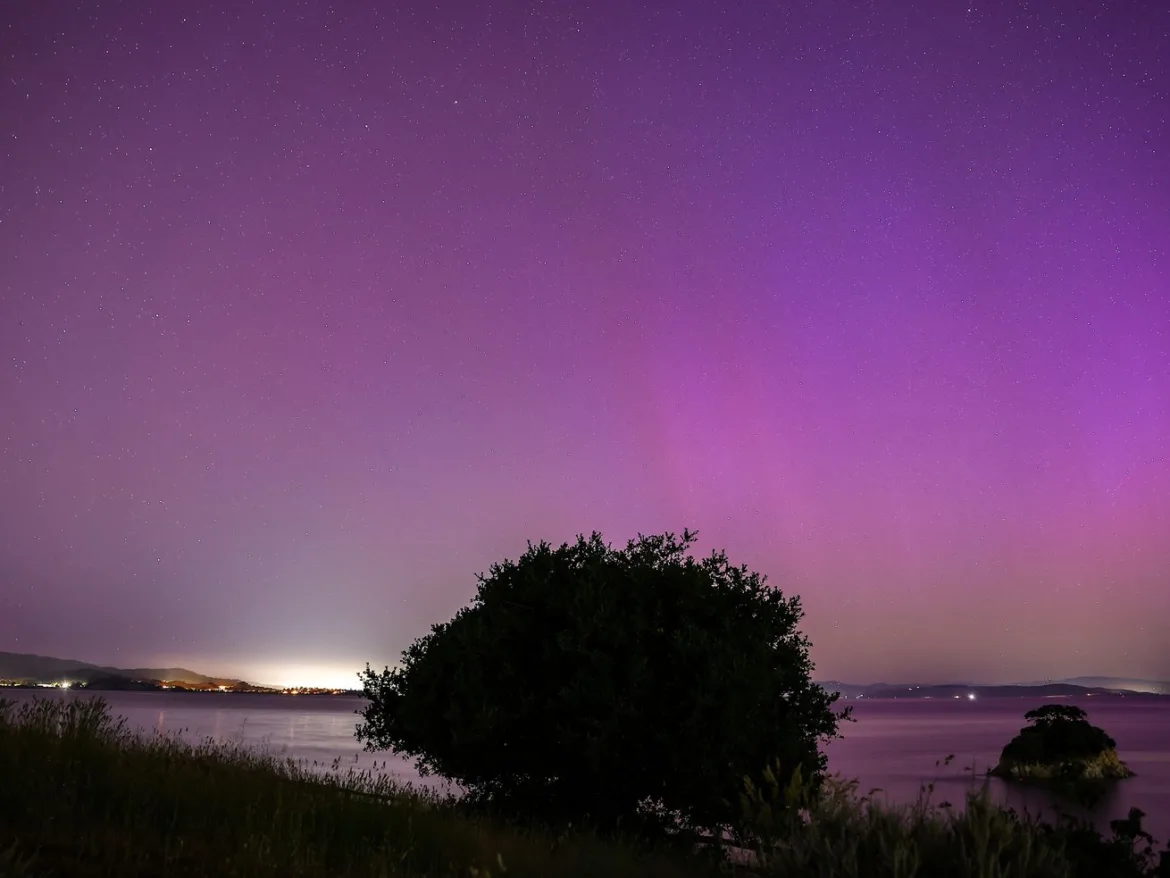 You might have another chance to see the northern lights tonight